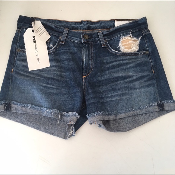 Rag and Bone Boyfriend Short Size 27 NWT - Picture 1 of 4
